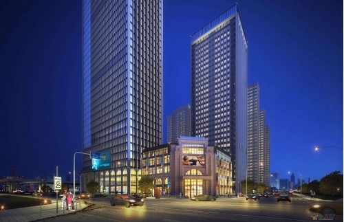 万科金域国际120万风量油烟净化器安装项目